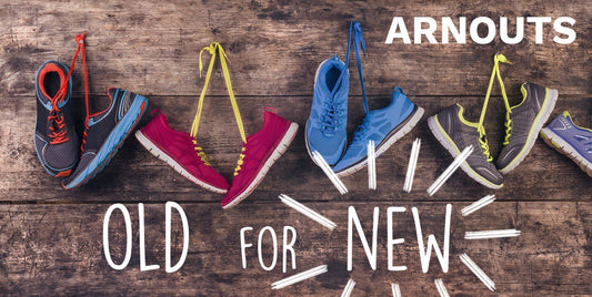 Bring in a pair of old shoes and receive a £5 discount off a new pair.
