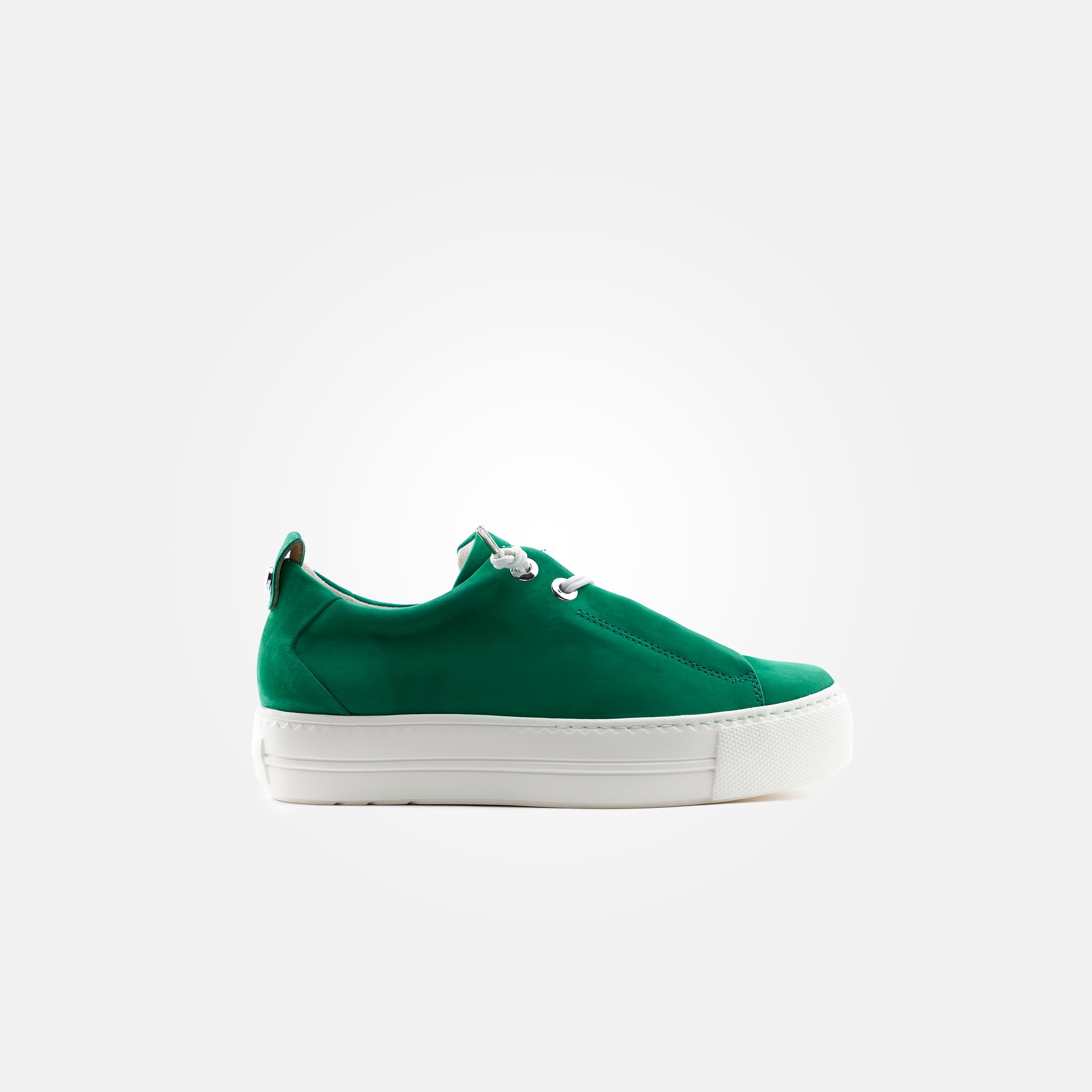 Paul Green Emely 5017 emerald green nubuck super soft slip on sneakers Arnouts Shoes