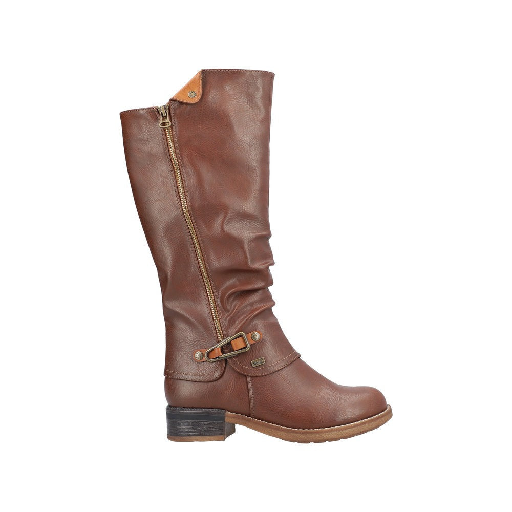 Rieker 94652 Bernadette knee high waterproof Rieker-Tex boots â Arnouts Shoes