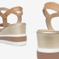 NeroGiardini Wedge Leather Platform Sandals E410530D