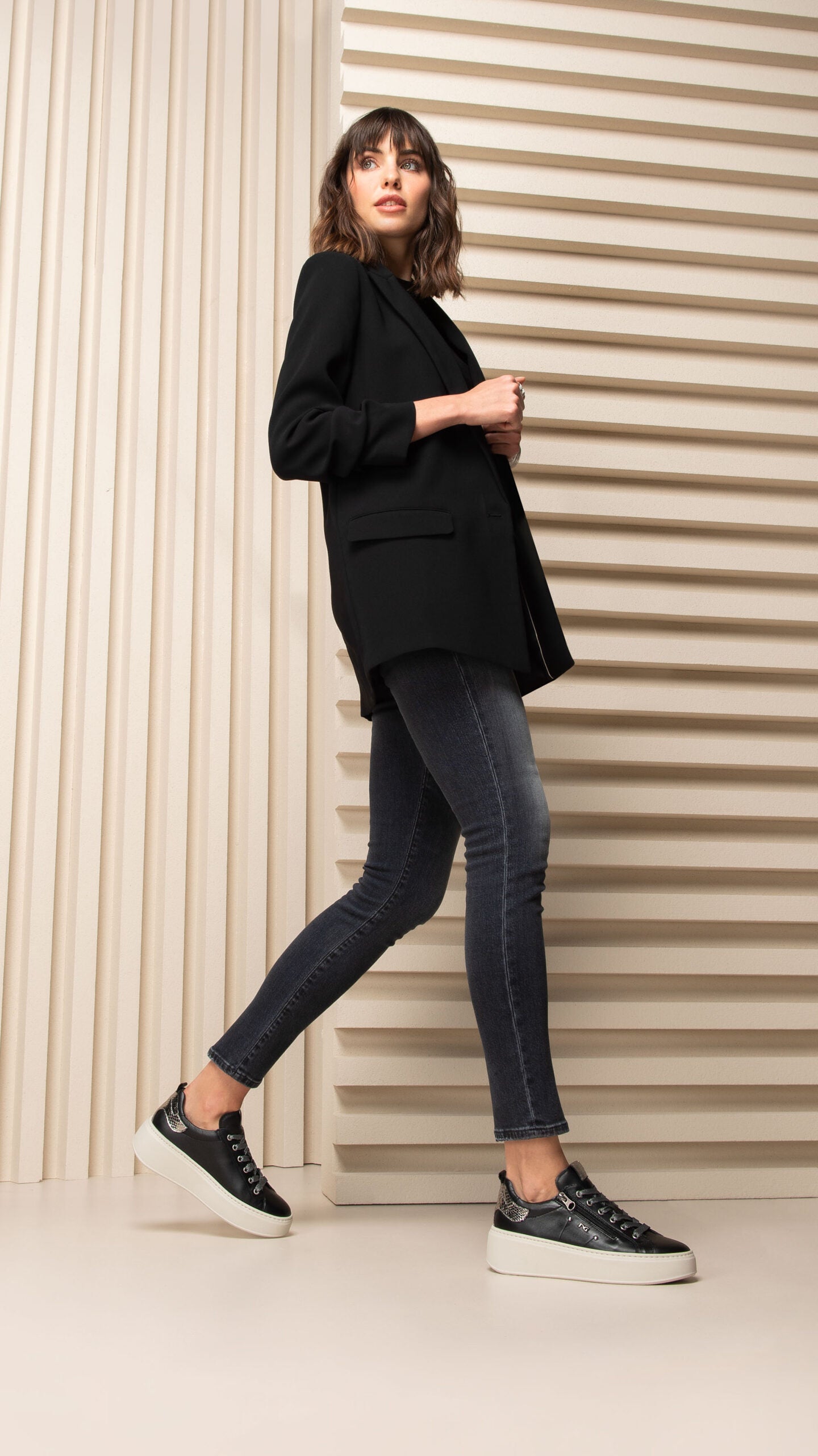 NeroGiardini Chunky Wedge Trainers