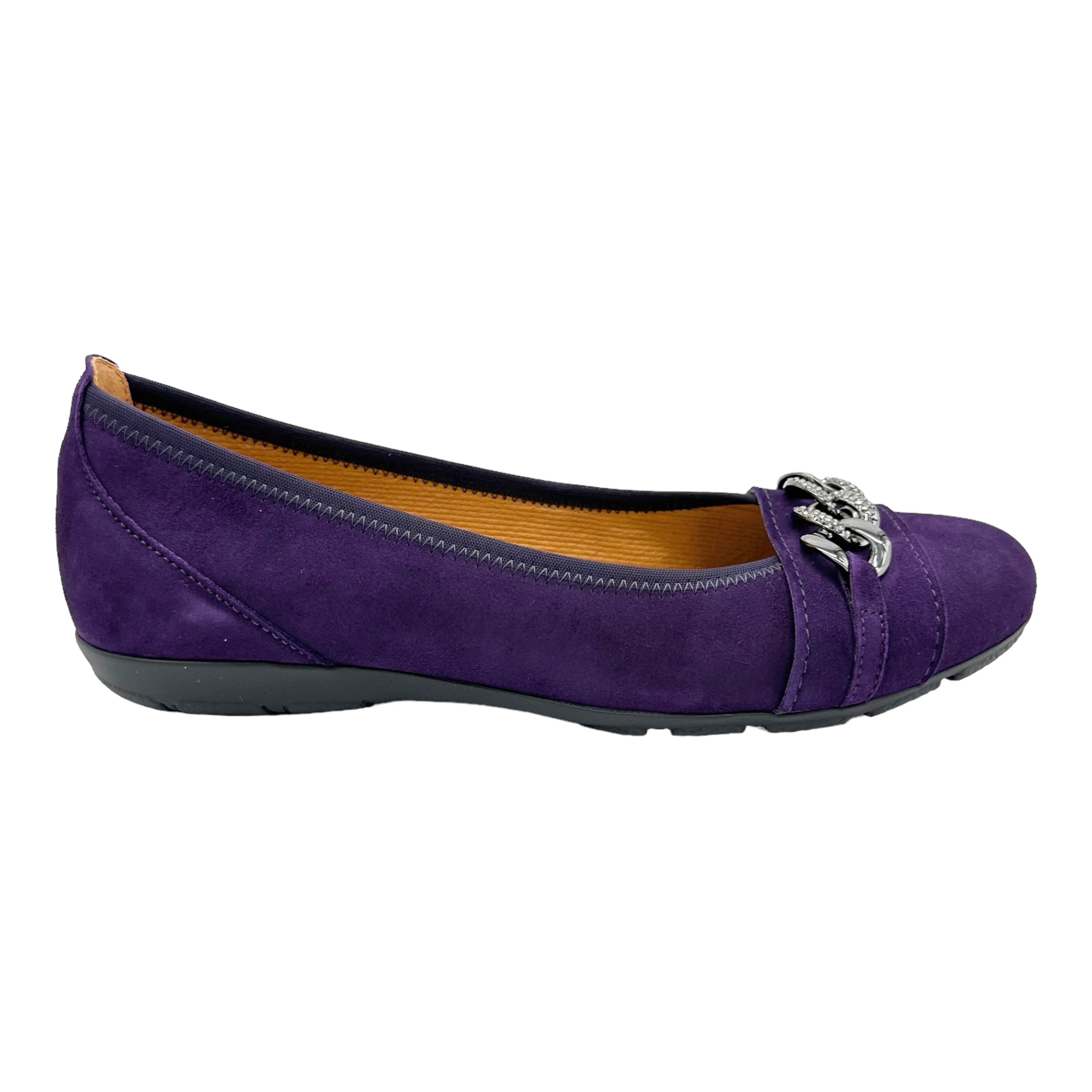 Purple 2024 flat shoes