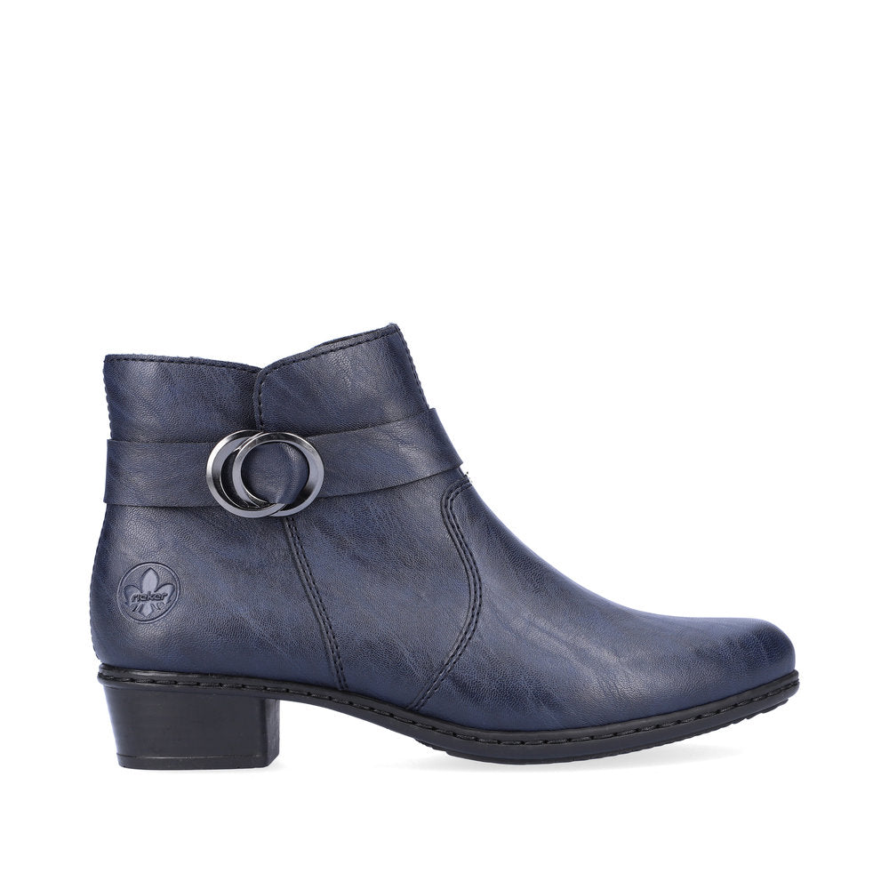 Rieker navy ankle boots on sale