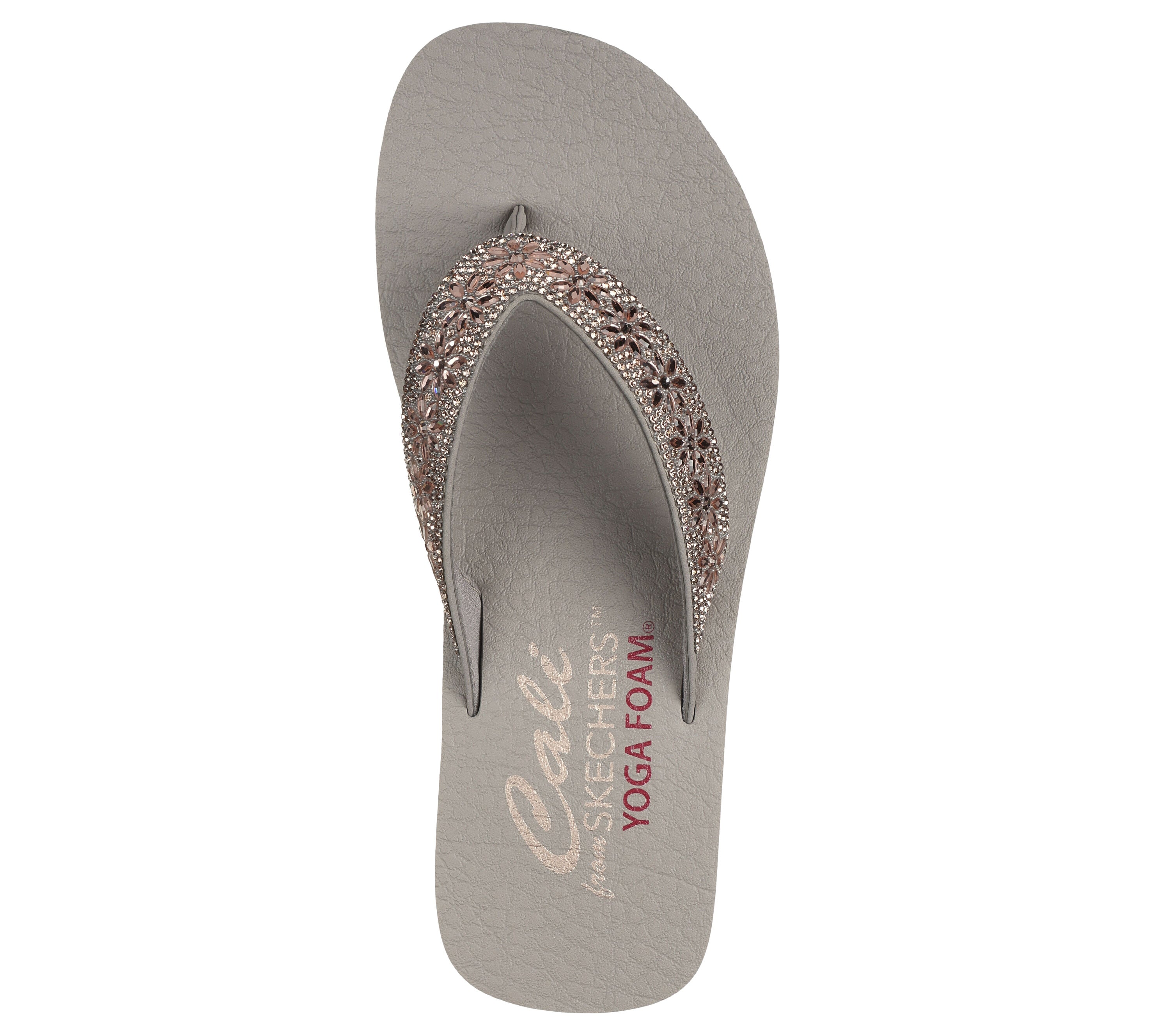 Skechers yoga clearance foam rhinestone