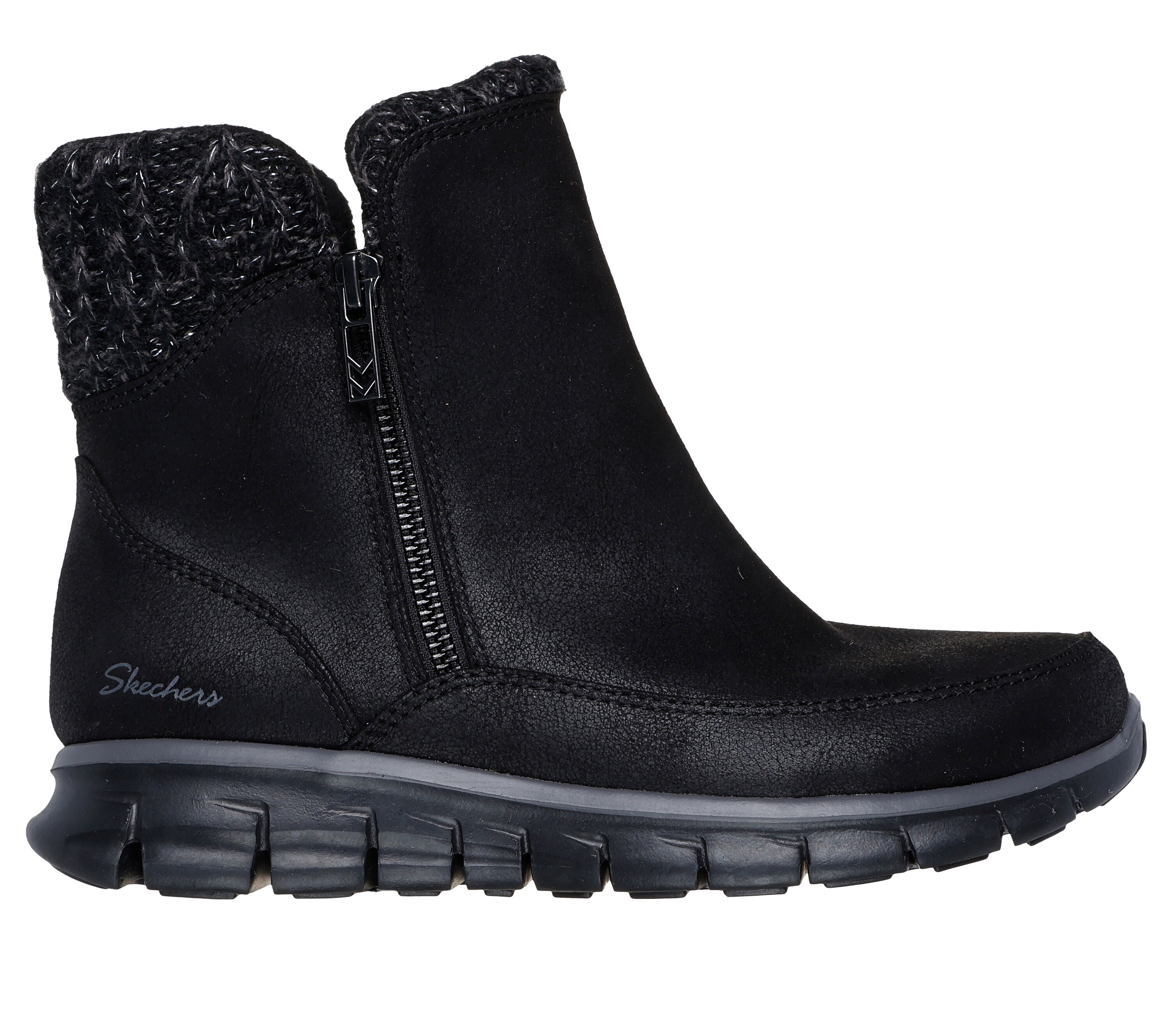 Skechers 167941 Synergy Lovely Collab black ankle boots Arnouts Shoes