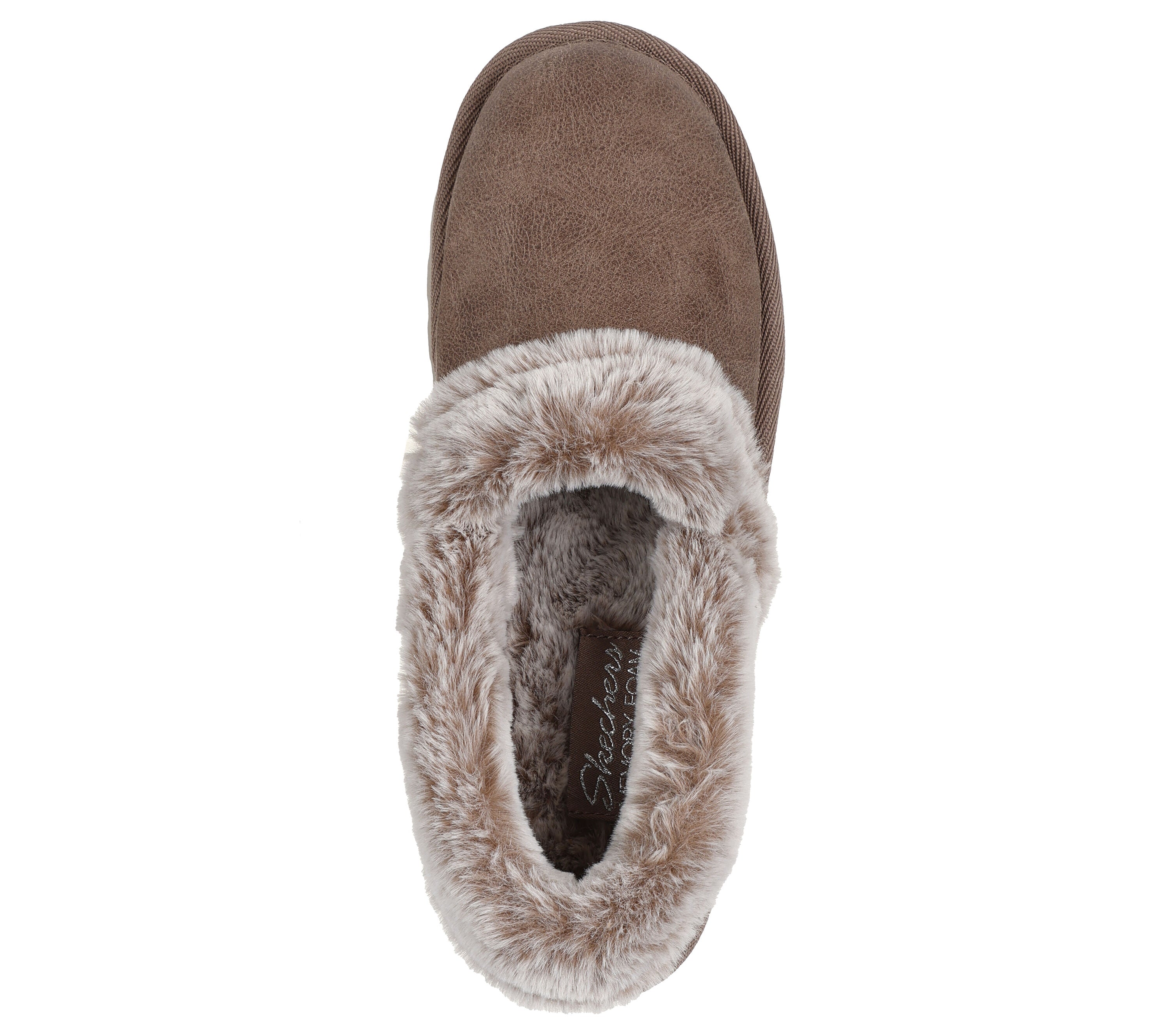 Skechers fur slippers online