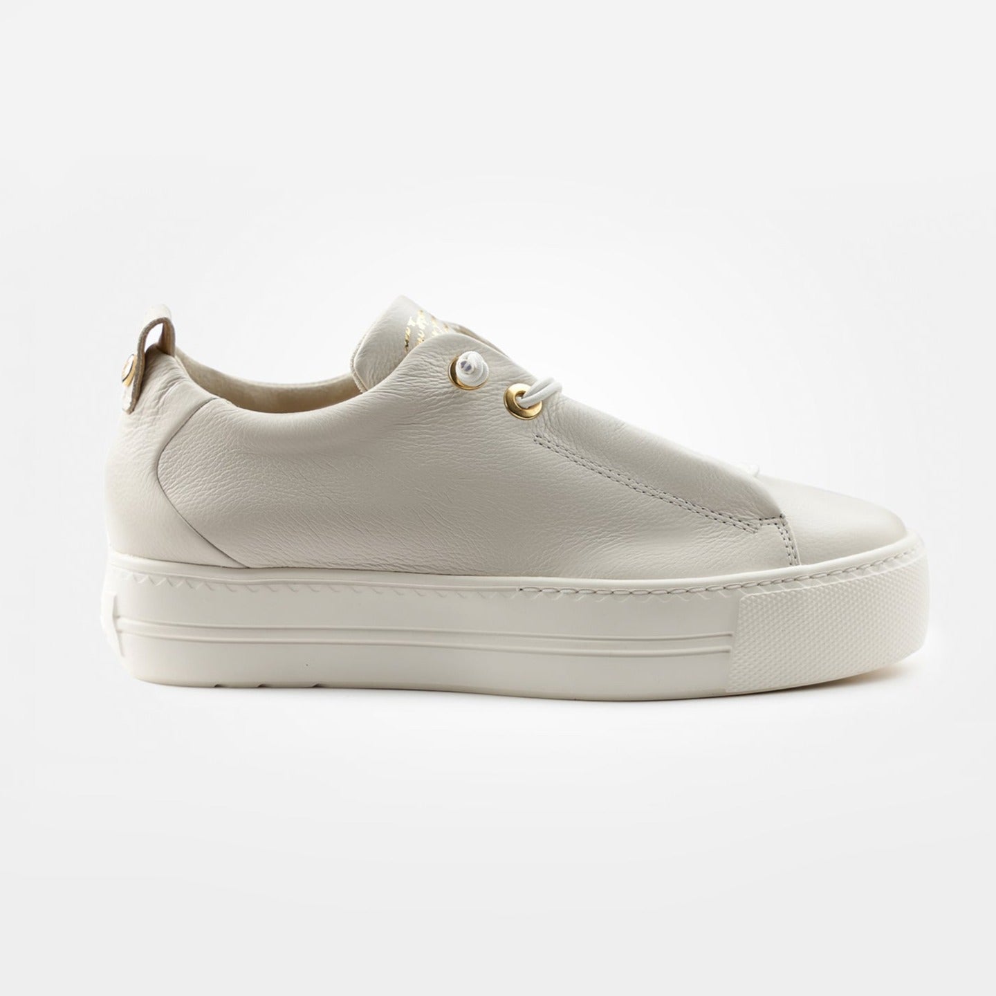 Paul Green Emely 5017 ivory cream calf leather super soft slip on