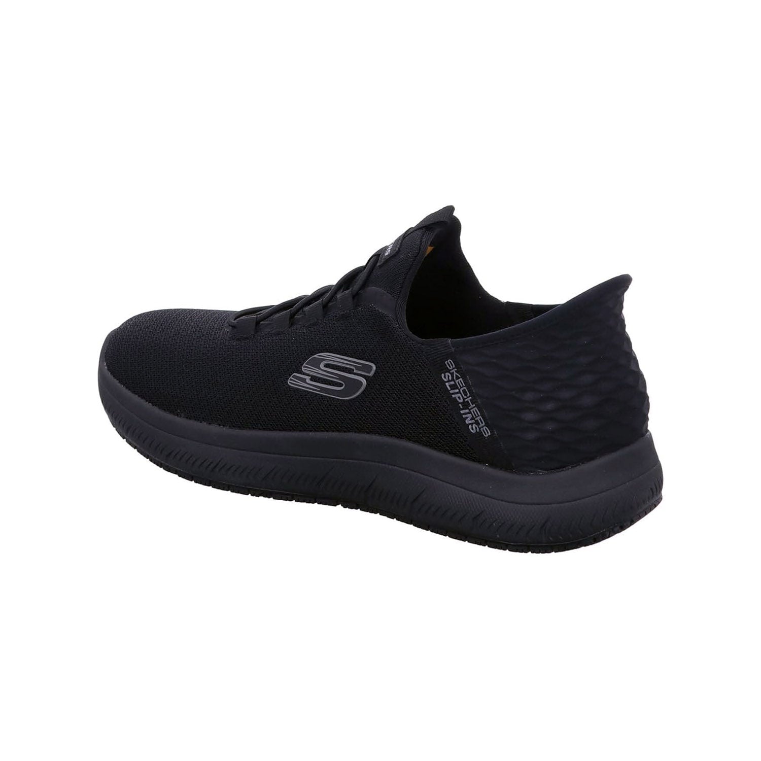 Skechers all black shoes online