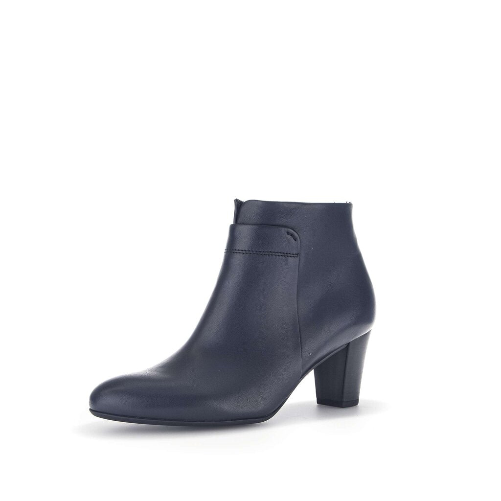 Navy blue leather ankle boots uk hotsell