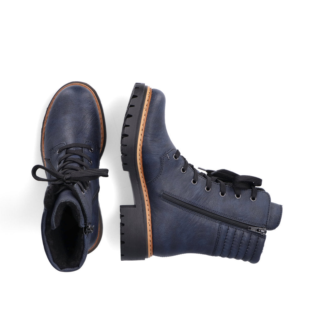 reiker navy boots