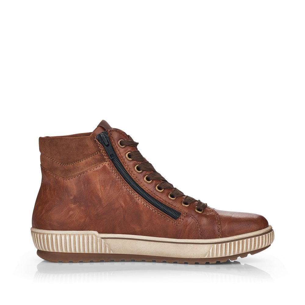 Remonte - Lage sneakers voor dames - Grijs Remonte - Lage sneakers voor dames - Grijs