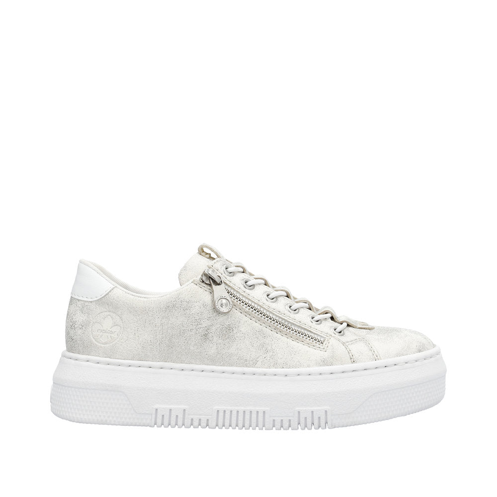 Rieker Stijlvolle Blauwe Damessneakers Blauw Dames Rieker Stijlvolle Blauwe Damessneakers Blauw Dames
