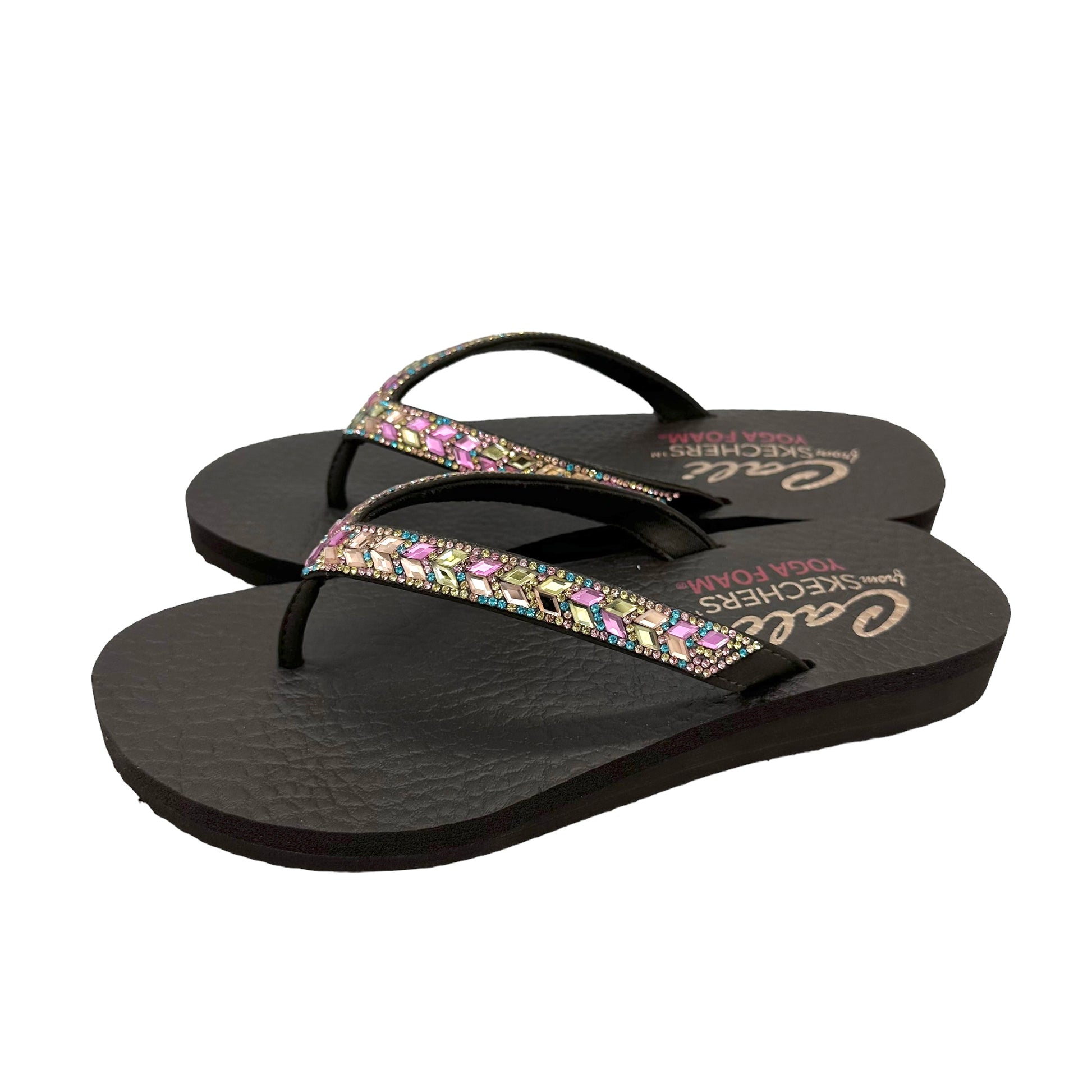 NEW SKECHERS YOGA Foam Flip Flop Sandals sz 7 £19.03 - PicClick UK