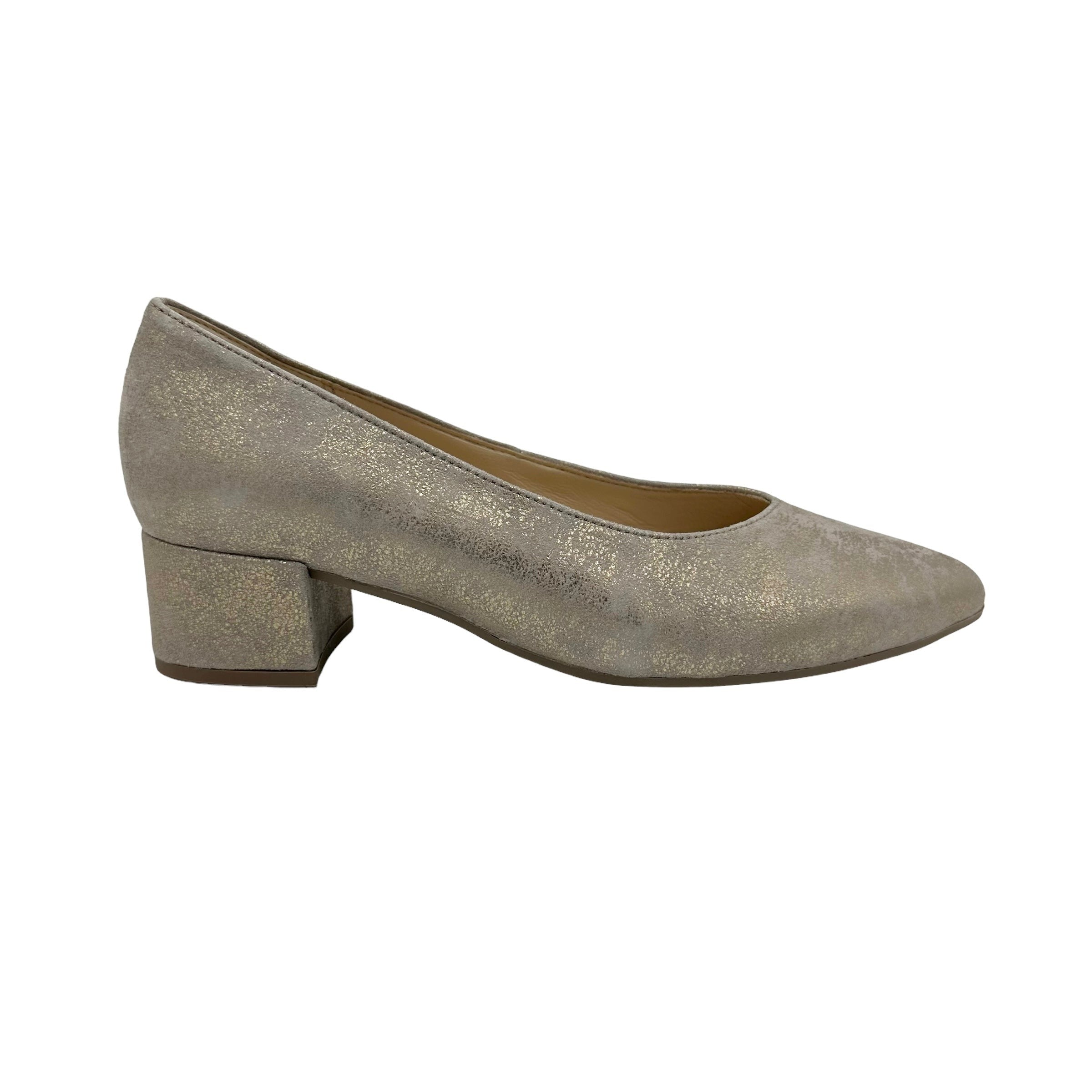 Gabor silver clearance court shoes