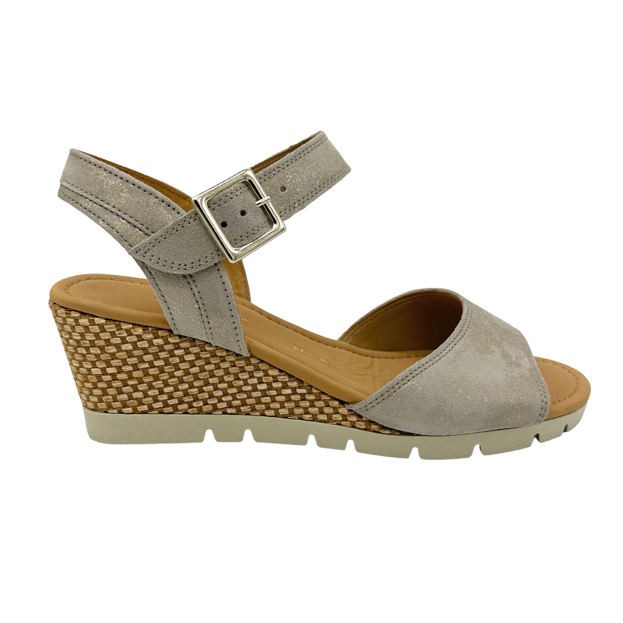 Gabor Bow Detail Wedge Sandals | Freemans