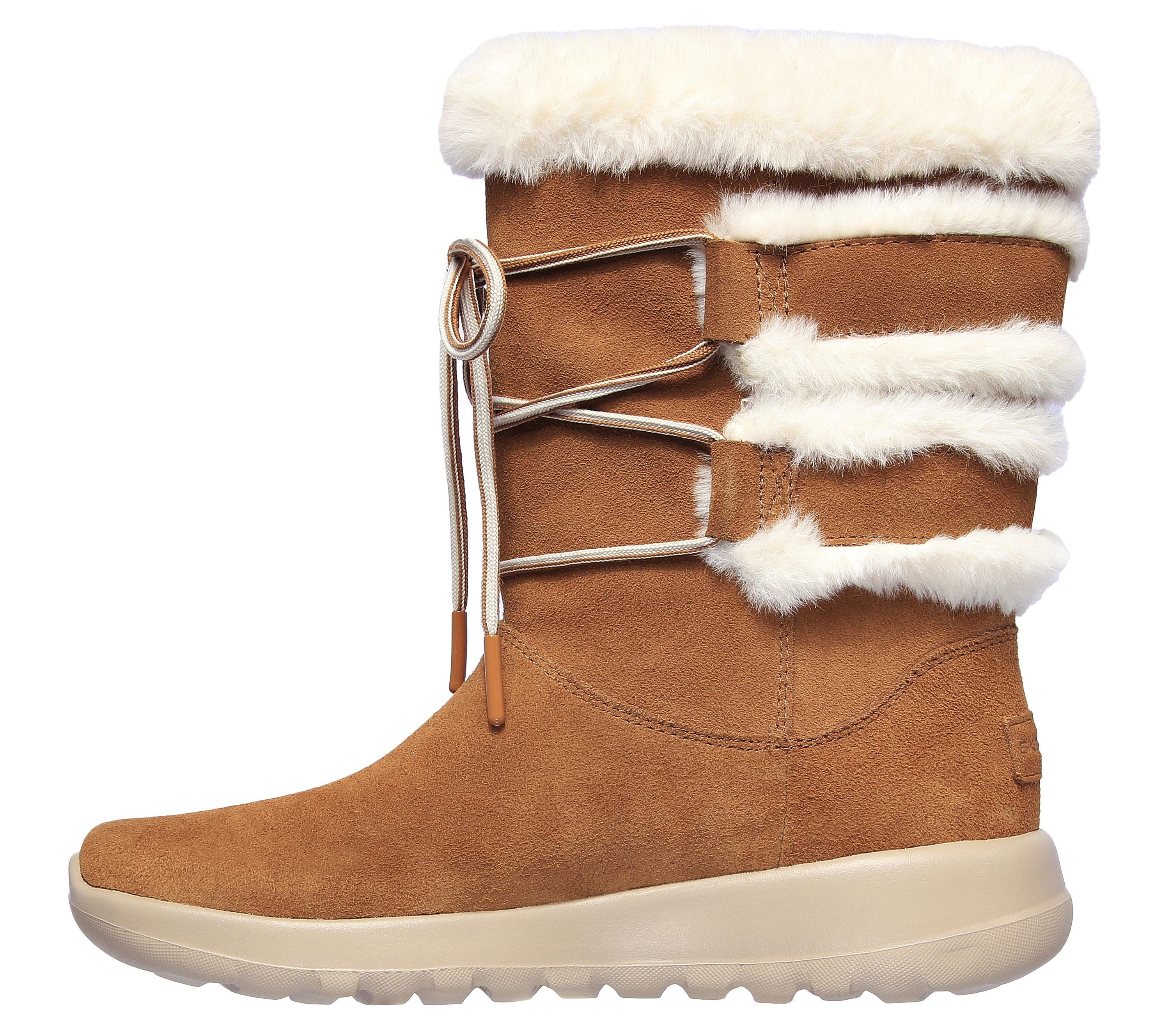 Skechers fur lined boots on sale womens