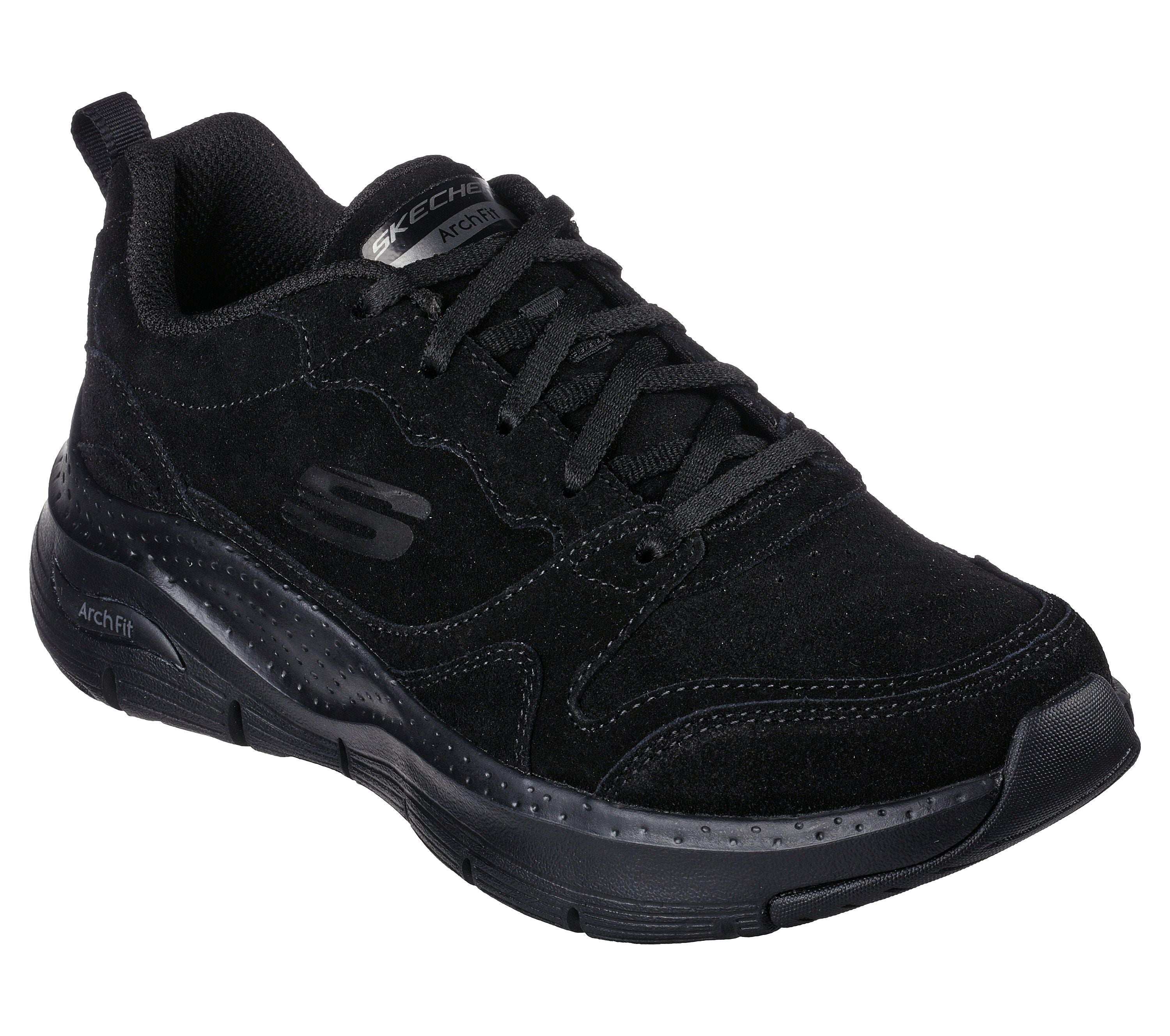 Skechers women's clearance suede shoes