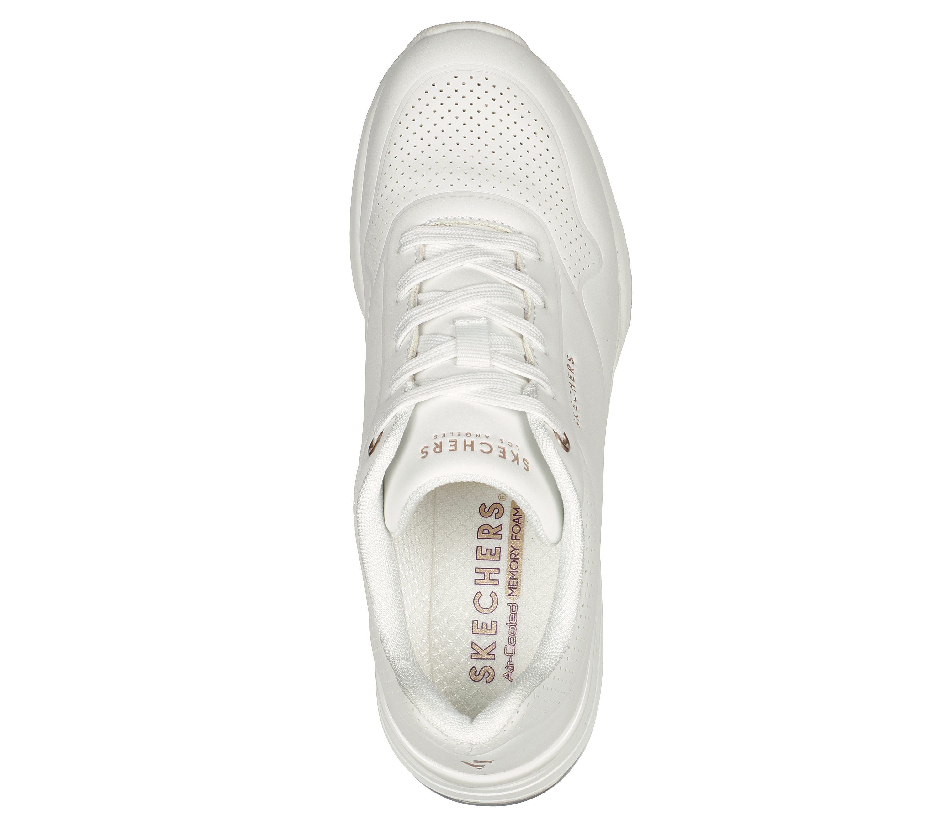 Skechers air shop cooled white