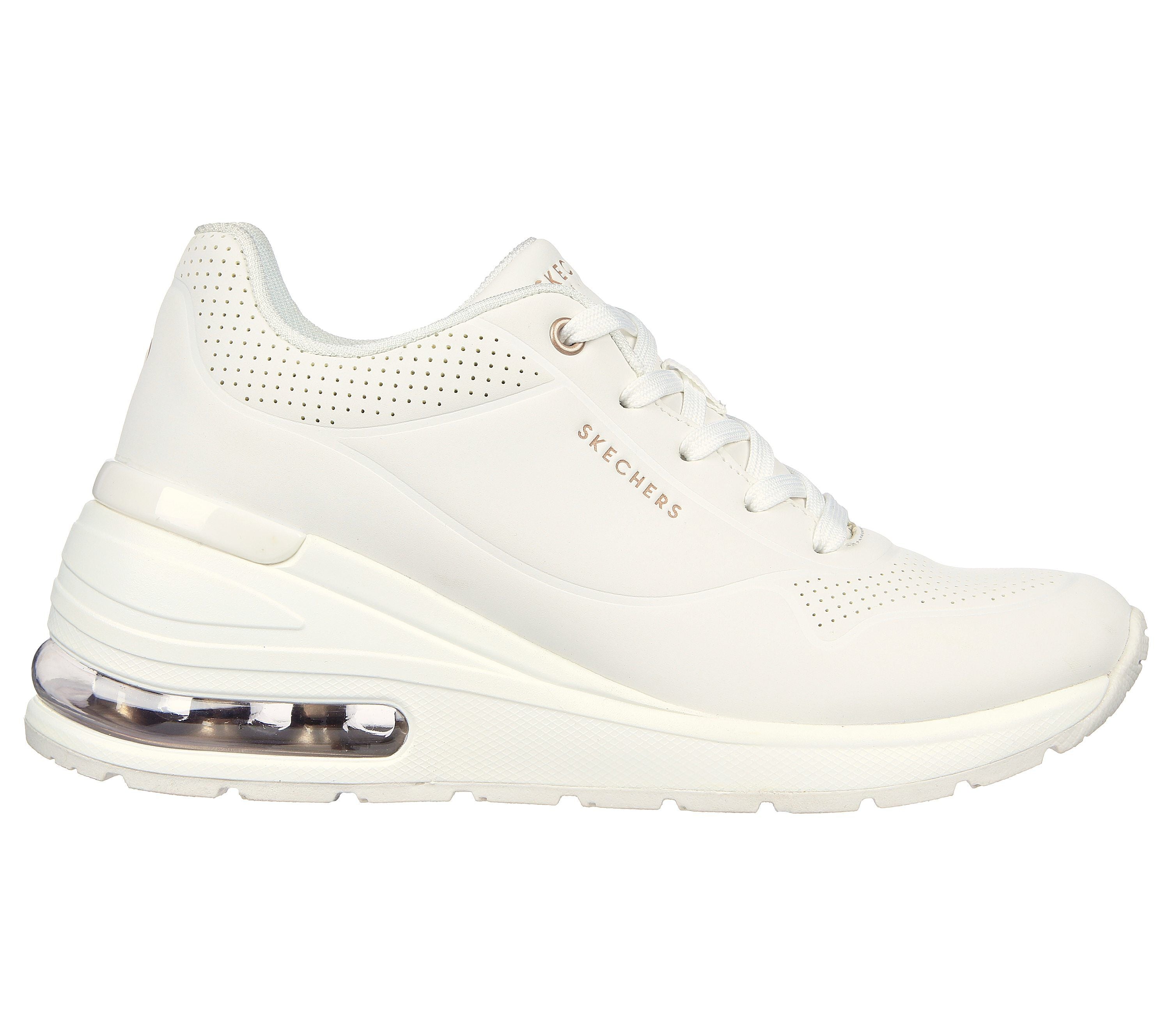 Skechers clearance white sneakers