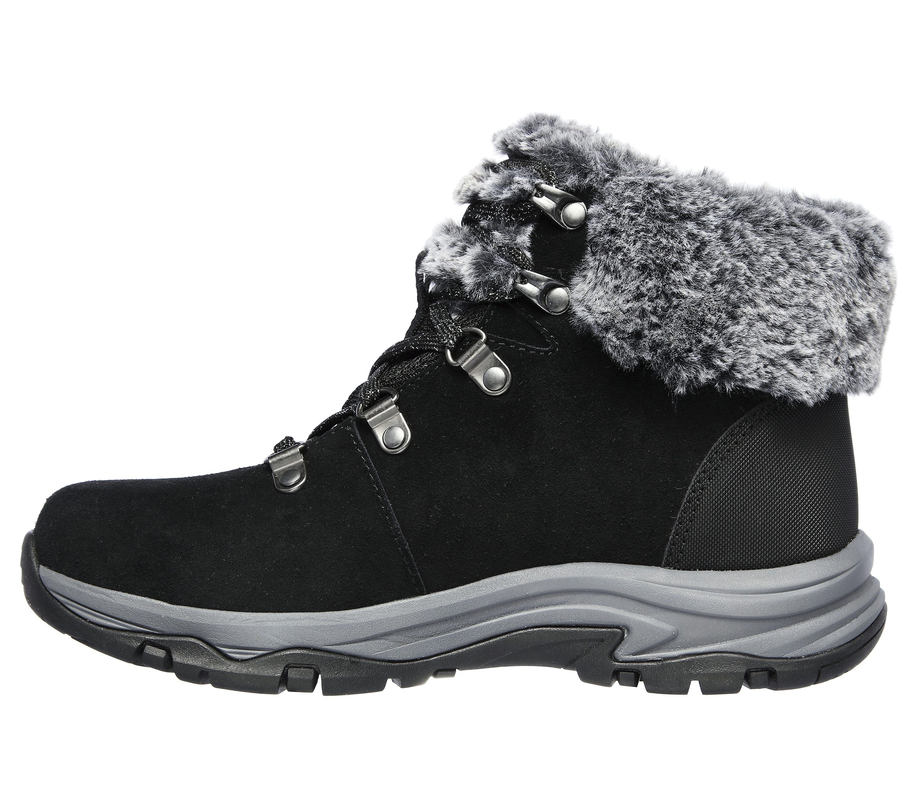 Skechers black waterproof outlet boots