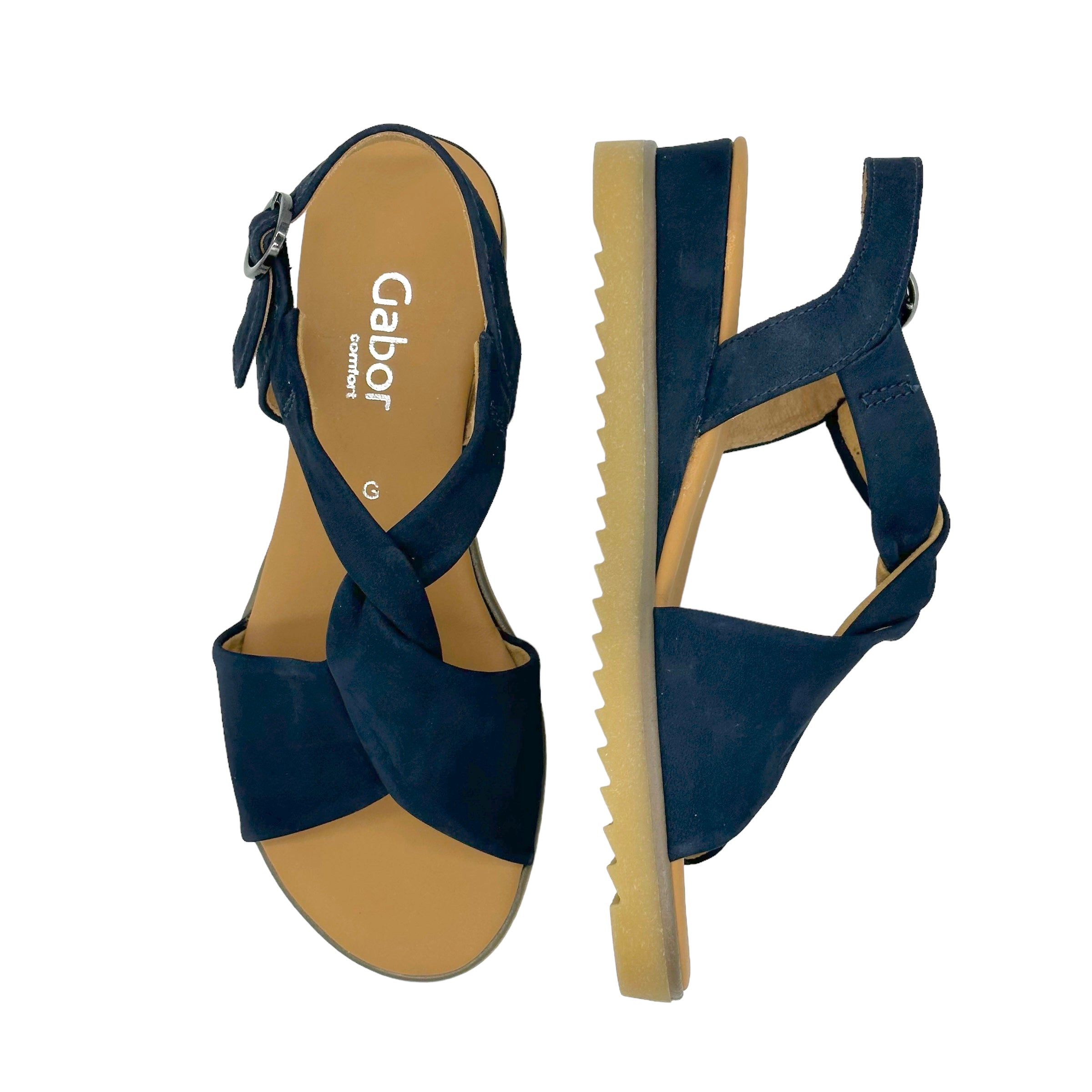 Gabor navy sandals hot sale