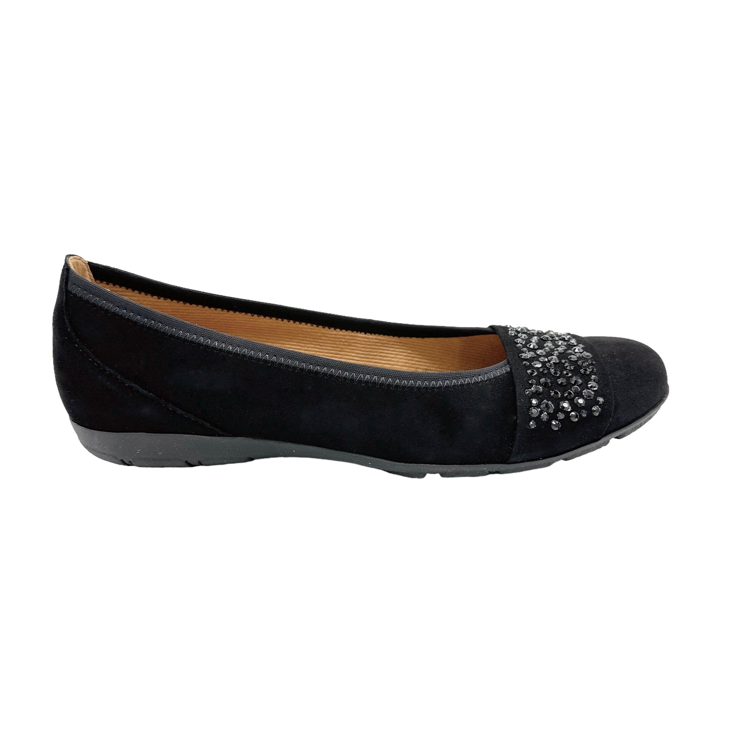 Soft black sales flat shoes