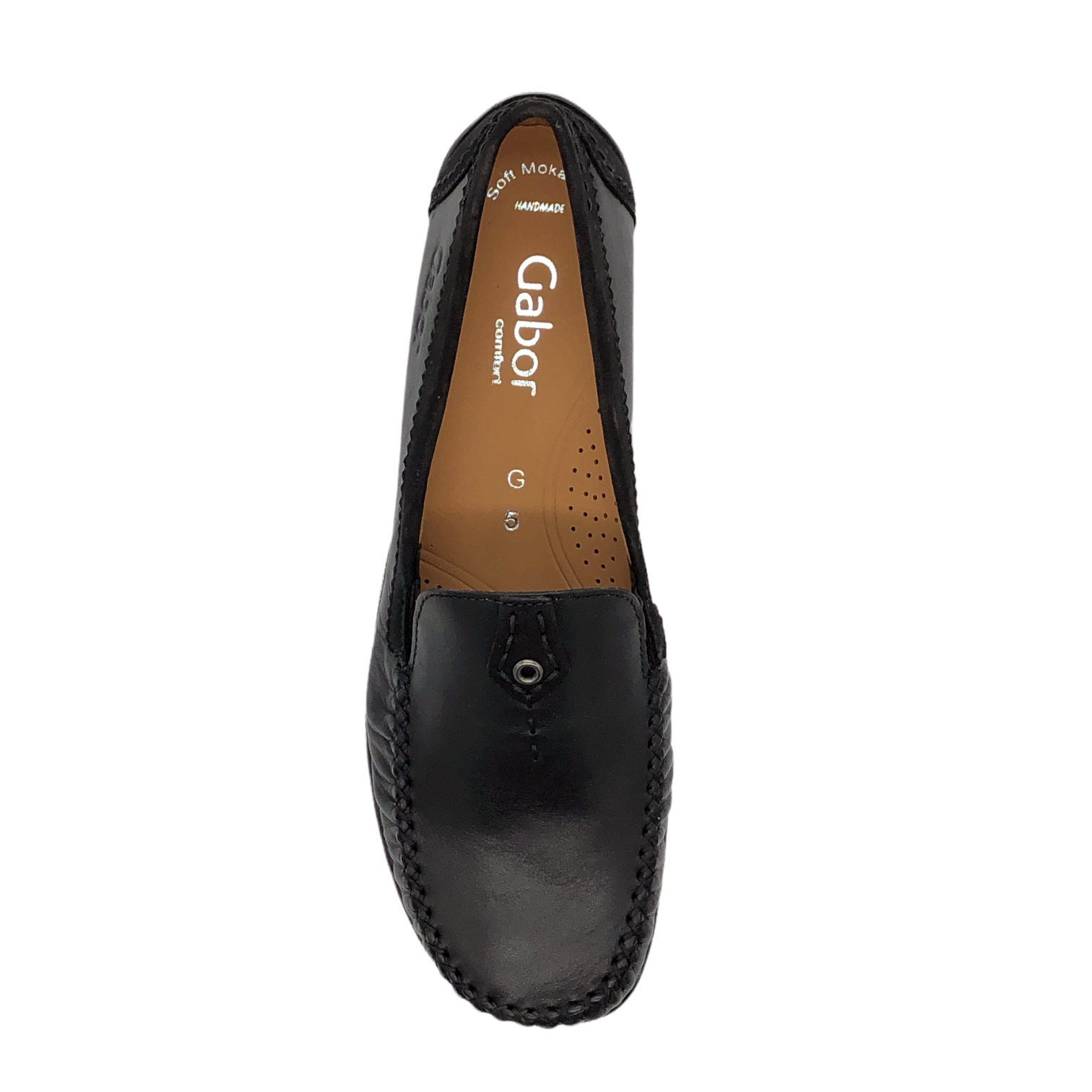 Gabor black loafers shop