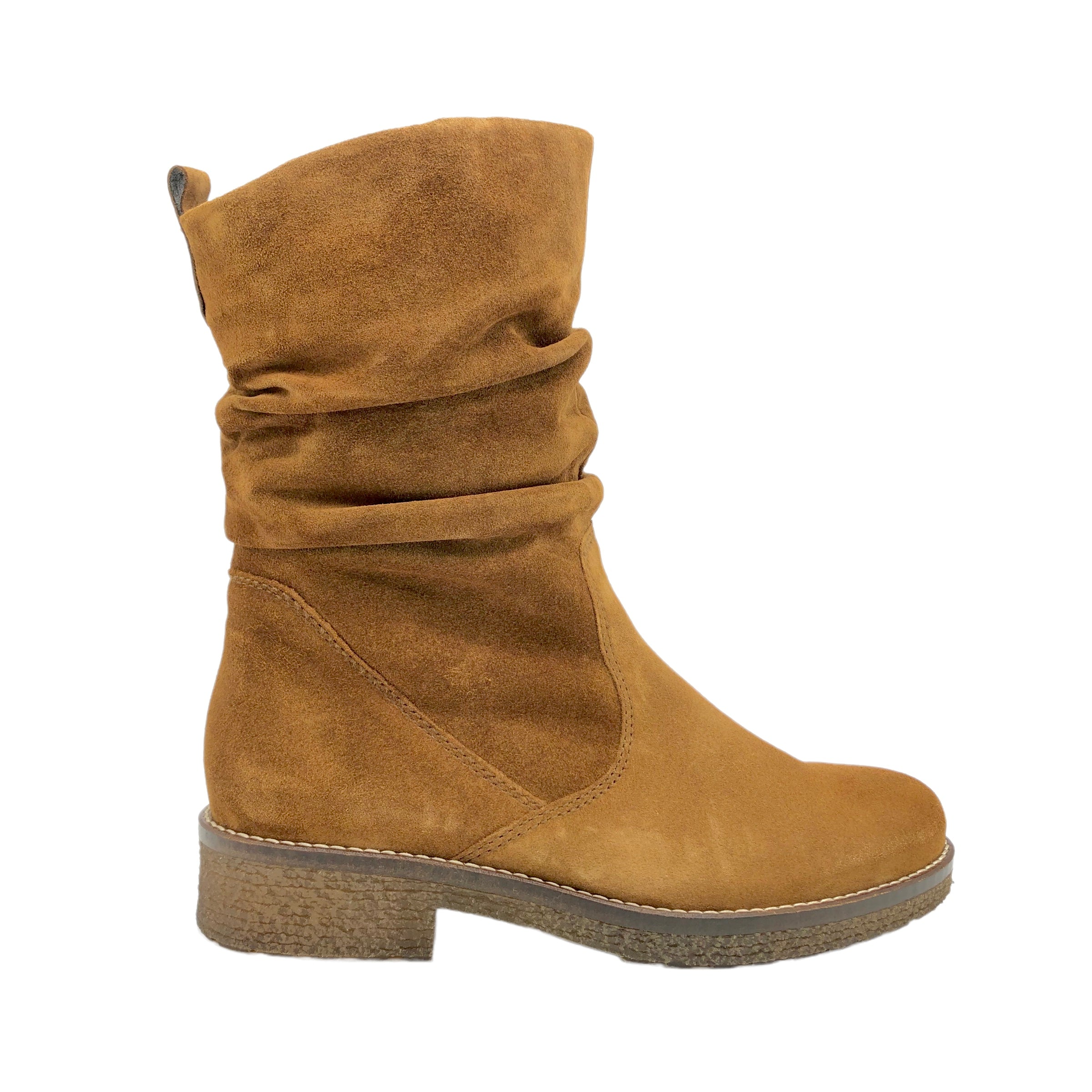 Cognac slouch outlet boots