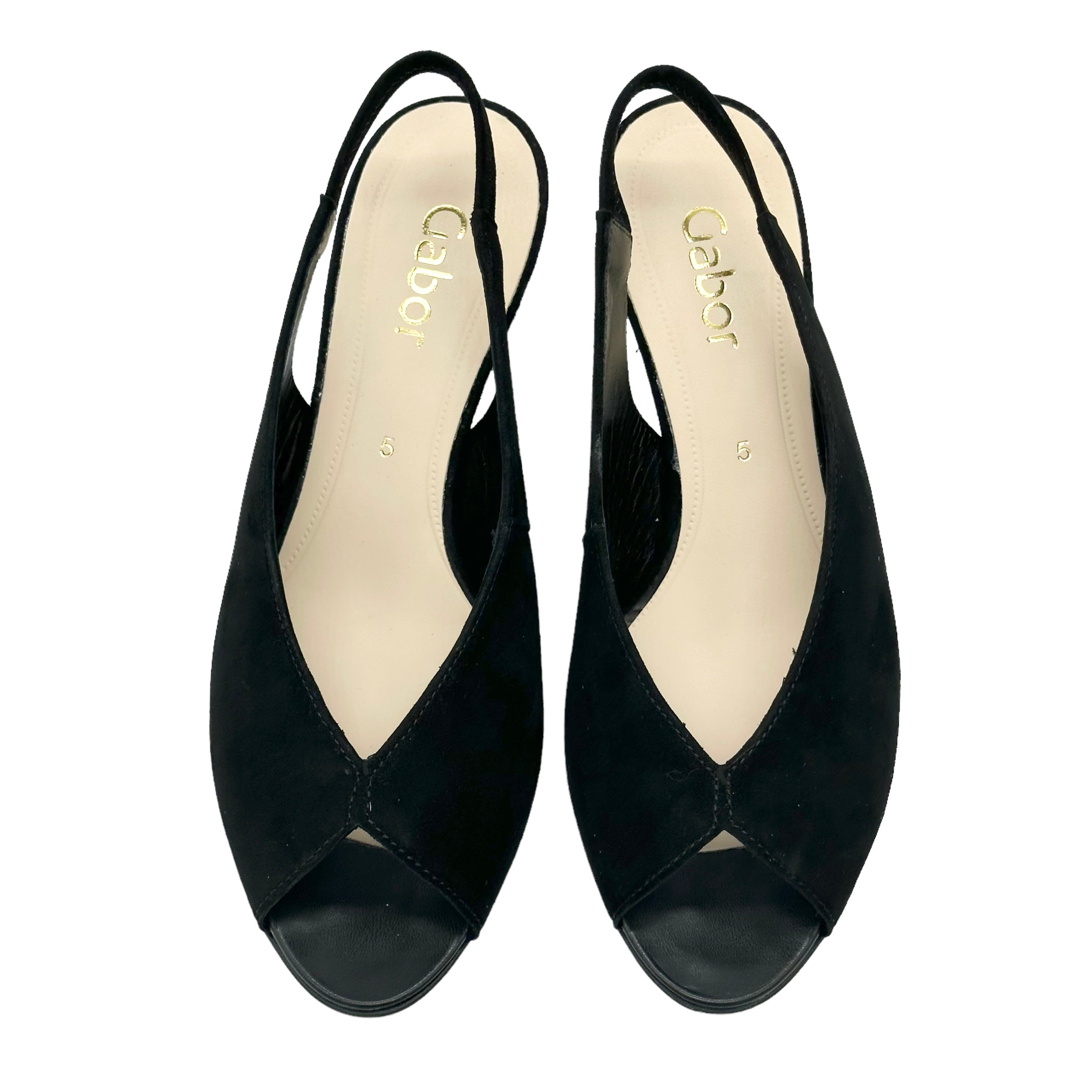 Gabor sling hot sale back shoes