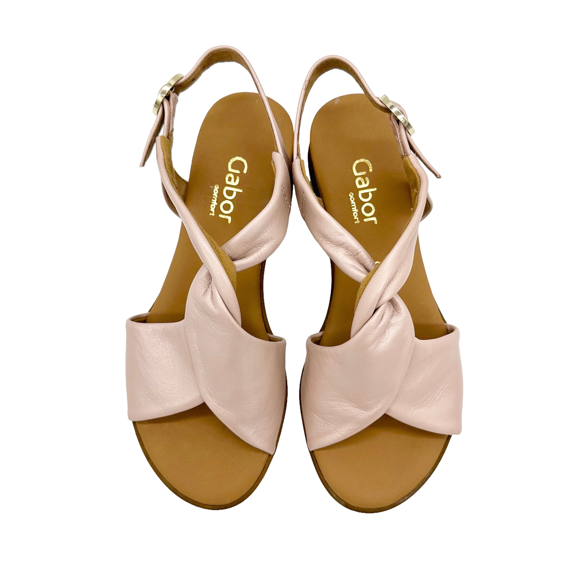 Gabor rose best sale gold sandals