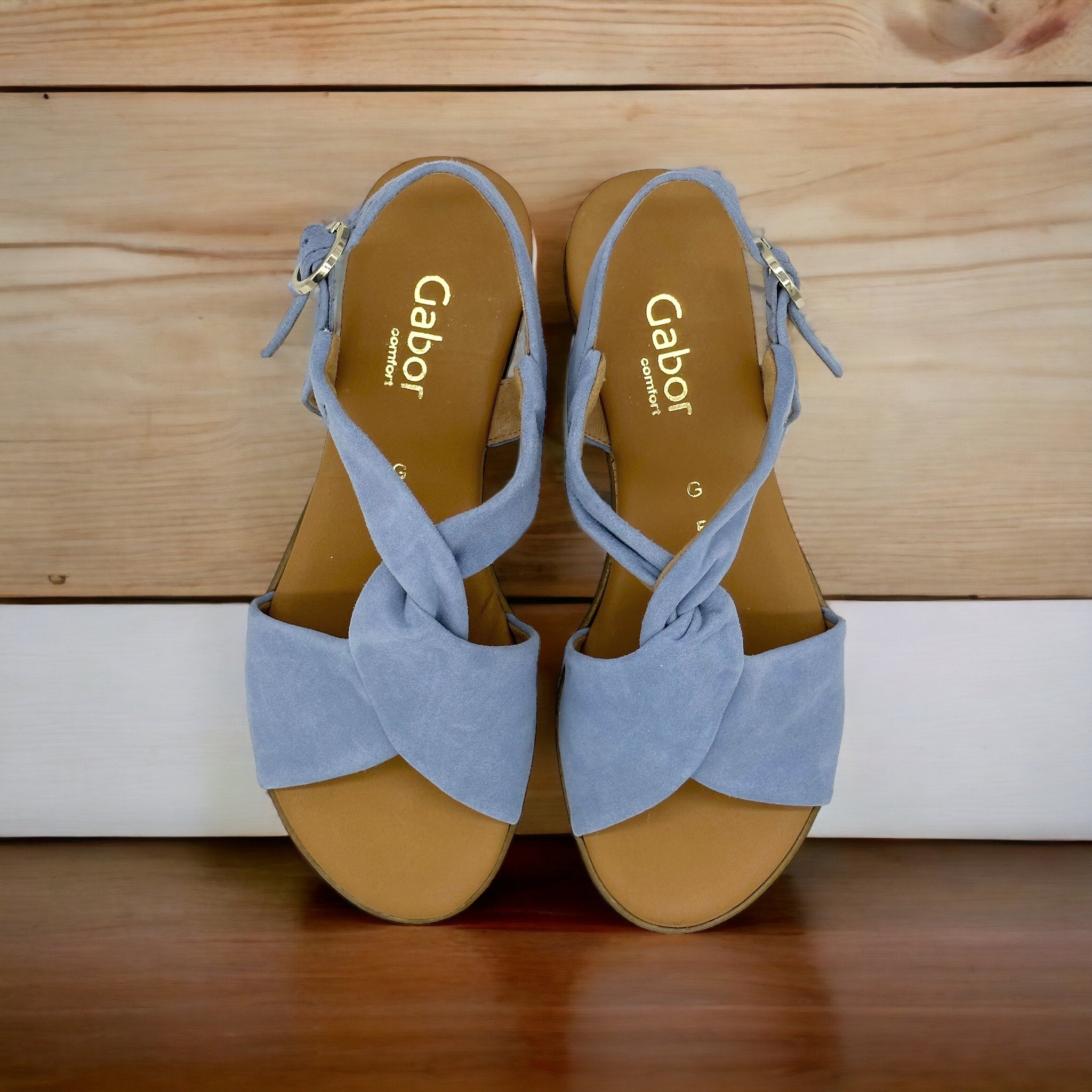 Gabor best sale blue sandals