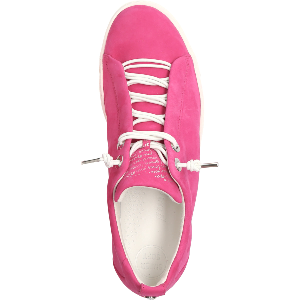 Pink and clearance green sneakers